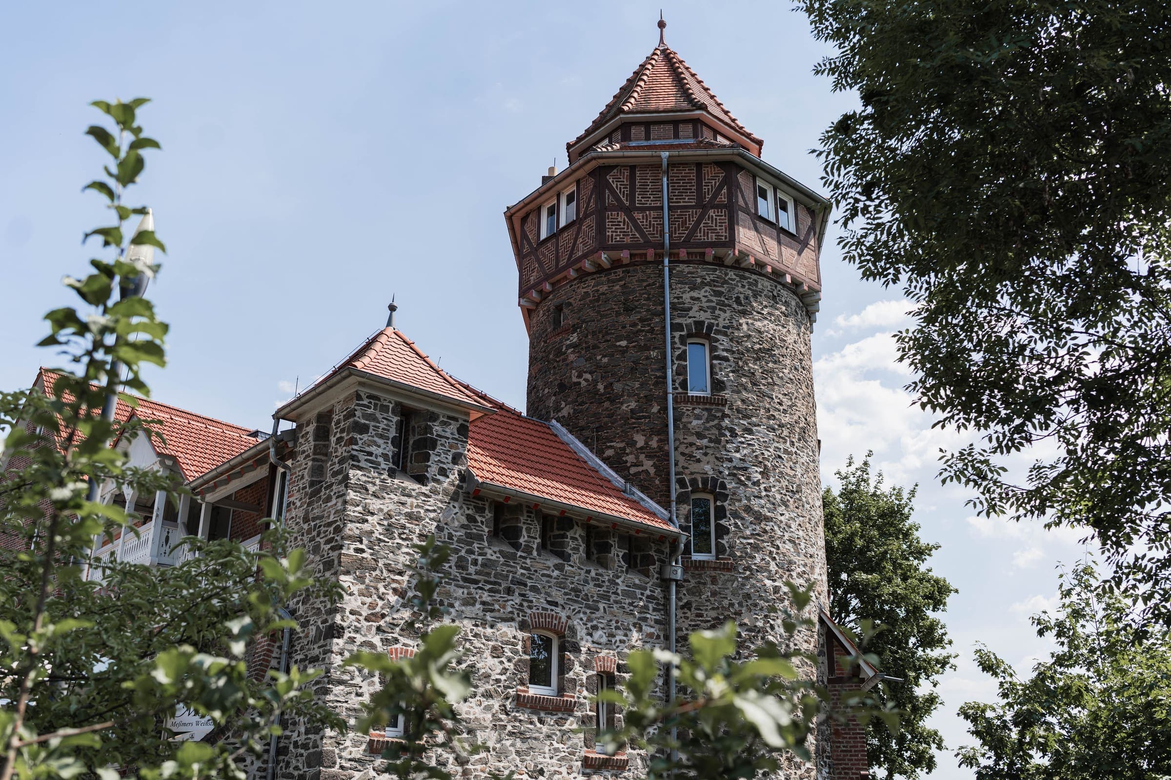 Turm der Villa Meßmer