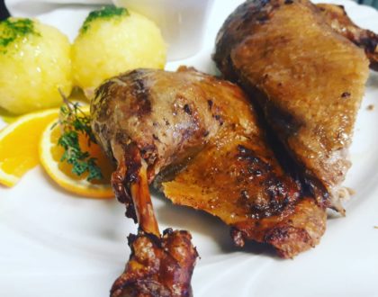 Ente  &  Gänsebraten!